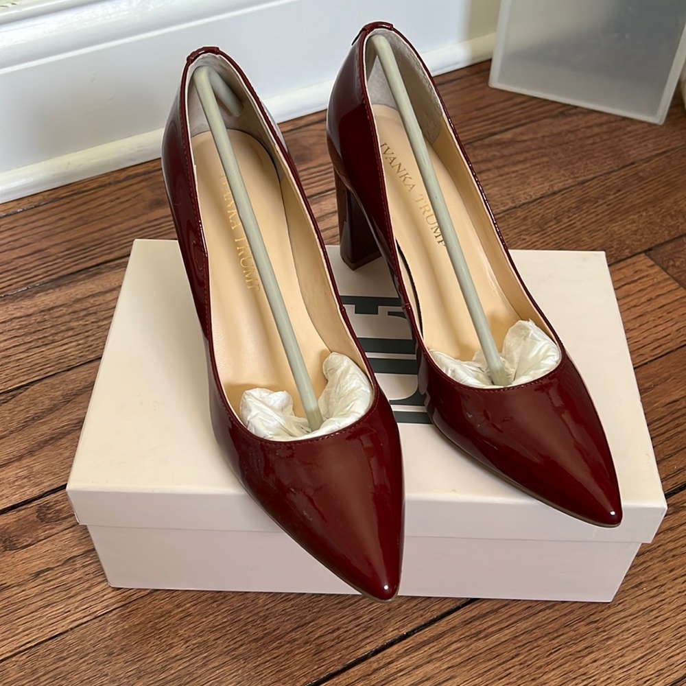 Ivanka Trump patent block heels